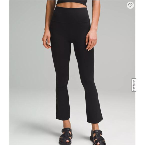 lululemon Align Mini-Flare Pant Extra Short Length GREEN NWT - Picture 4 of 8